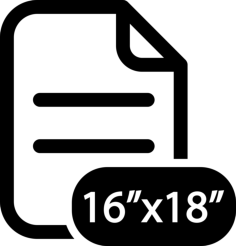 Print Size Of 16 By 18 Inches Craft Design Svg File, Free Vectors File